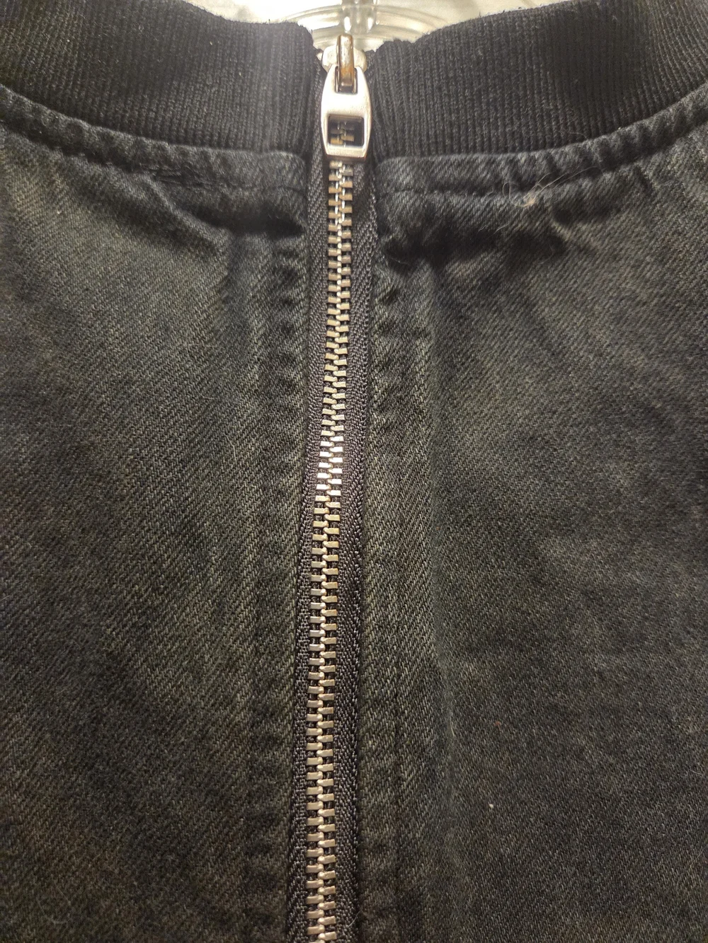 Free People Black Denim Mini Dress - Picture 5 of 9